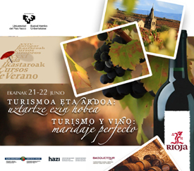 Turismo eta Ardoa: uztartze ezin hobea