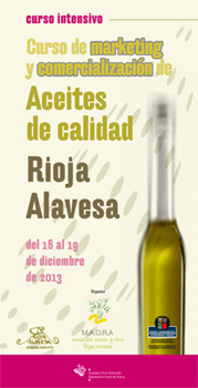 Marketing y comercializaci�n de Aceites de calidad Rioja Alavesa