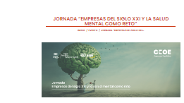  Jardunaldia 'XXI. mendeko enpresak eta osasun mentala erronka'