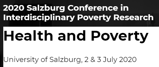 2020 Salzburg Conference in Interdisciplinary Poverty Research