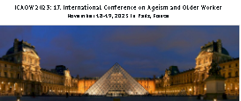 ICAOW 2023: 17. International Conference on Ageism and Older Worker