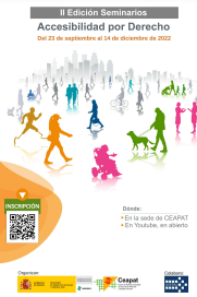 Tecnolog&iacute;a para la autonom&iacute;a personal. II Edici&oacute;n de los seminarios Accesibilidad por Derecho: Movilidad accesible e inclusiva