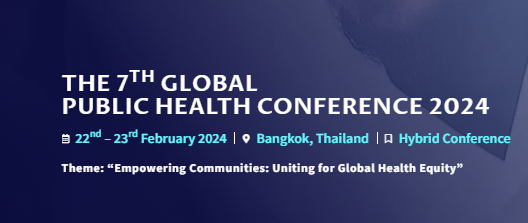 La 7&ordf; Conferencia Mundial de Salud P&uacute;blica 2024: Tema: "Empoderar a las comunidades: Unidos por la equidad en salud mundial"