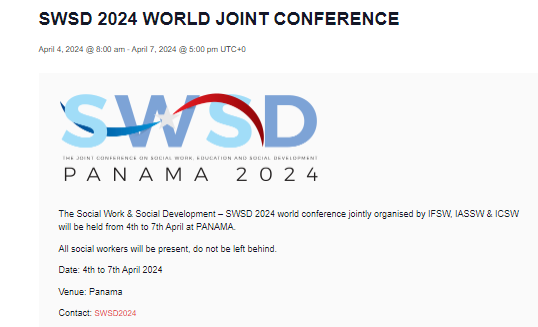  Gizarte Lana eta Gizarte Garapena (Munduko Konferentzia Bateratua SWSD 2024)