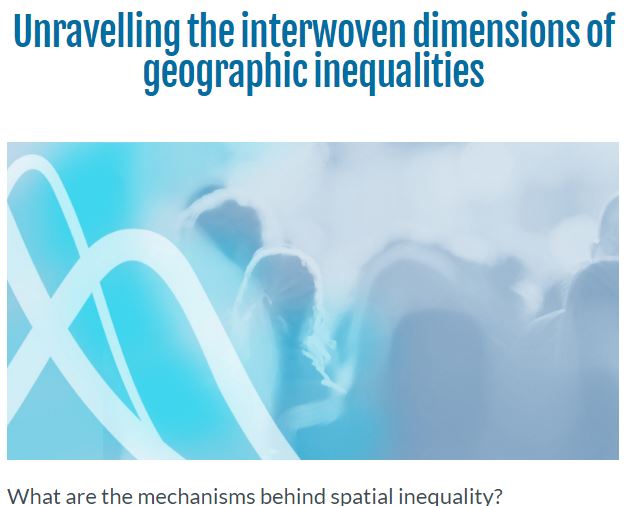 Unravelling the interwoven dimensions of geographic inequalities