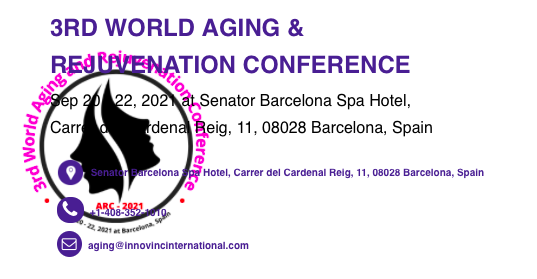 3rd World Aging and Rejuvenation Conference 