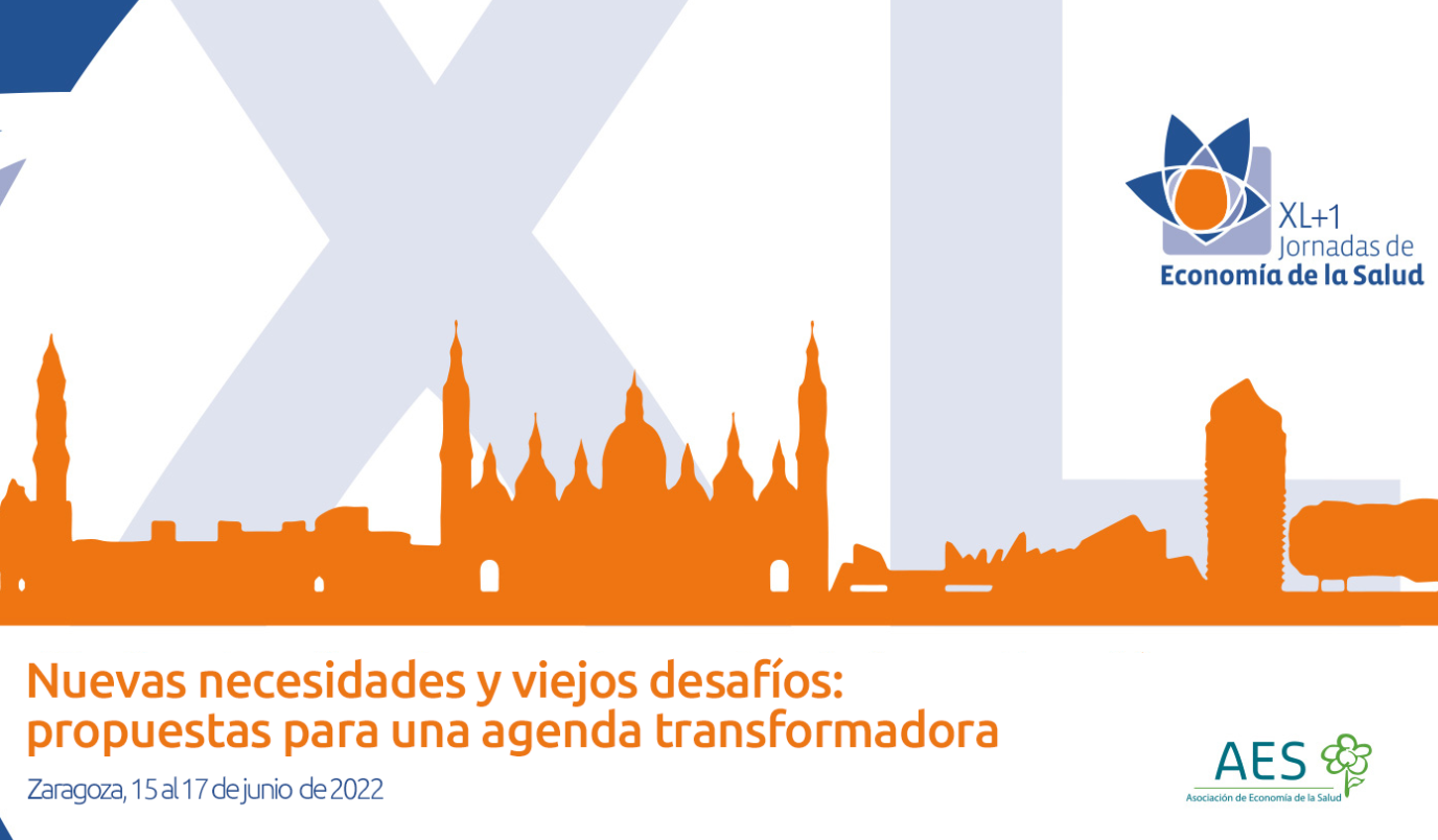 XL+1 Jornadas de Economía de la Salud: 'Nuevas necesidades y viejos desafíos: propuestas para una agenda transformadora'.