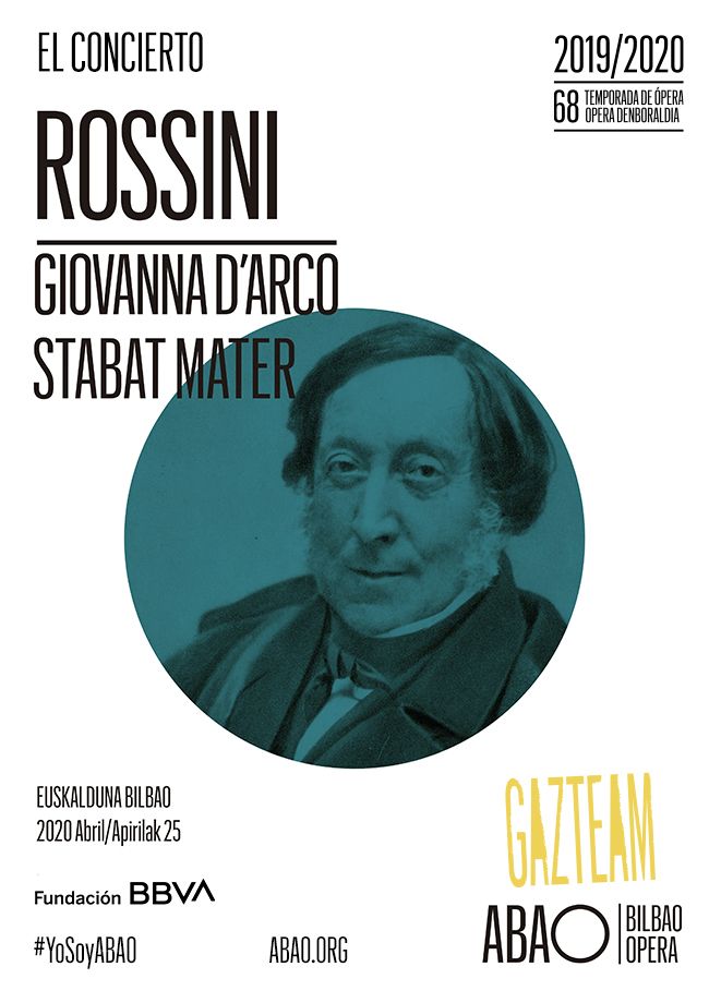 2 tarjeta Gazteam + 2 entrada dobles para el concierto de Rossini en el Euskalduna