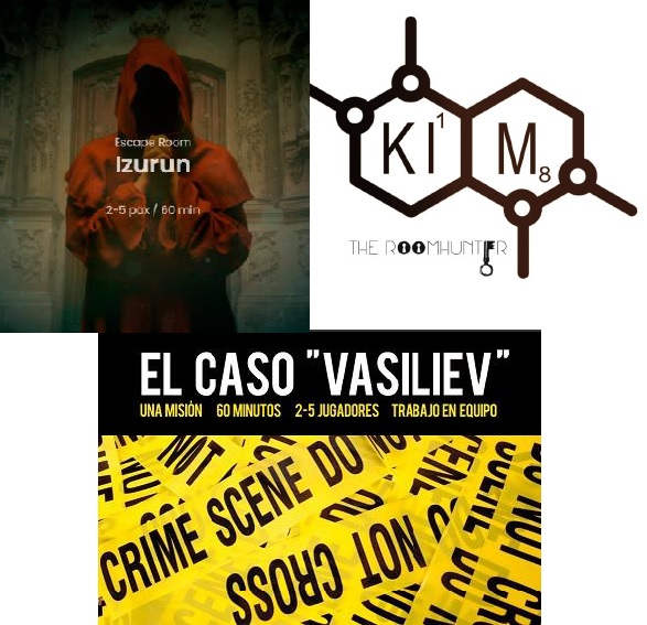 imagen logos Escape rooms