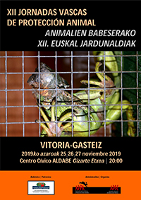 Animalien babesari buruzko XI. euskal jardunaldiak
