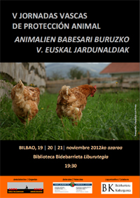 V Jornadas Vascas de Protección Animal