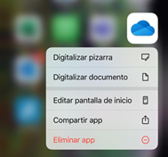 Pantallazo de uno de los pasos para desinstalar/eliminar aplicaciones en iOS 14.8.