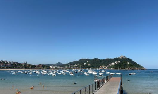La plage de la Concha