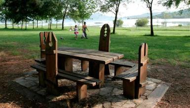 �rea recreativa de Landa