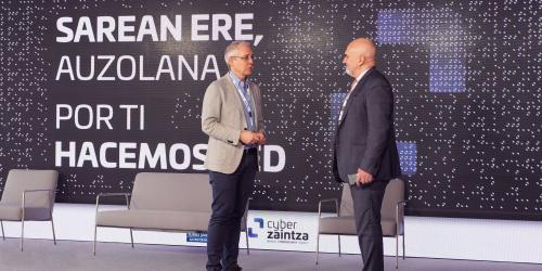 Ponencia de Luigi Rebuffi, Secretario General y fundador de ECSO, European Cyber Security Organisation, celebrada en el evento de presentaci�n de Cyberzaintza, la Agencia Vasca de Ciberseguridad.