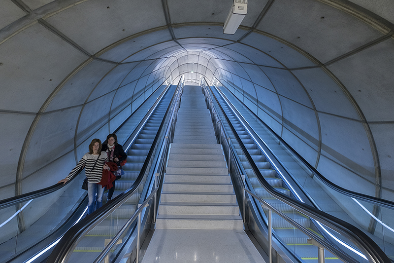 Metro Bilbao linea 3 accesos