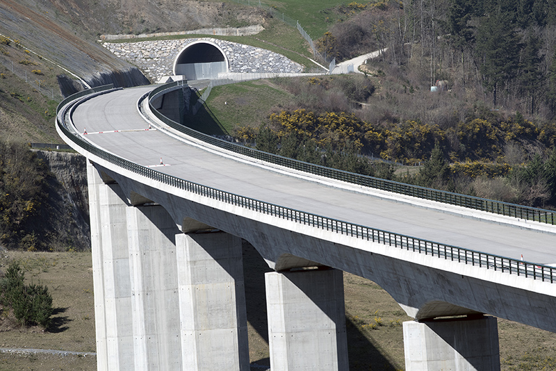 Y vasca Bergara-Bergara vista viaducto