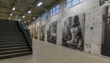 Inside the Chillida Lantoki centre
