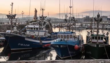 Santurtzi fishing harbour