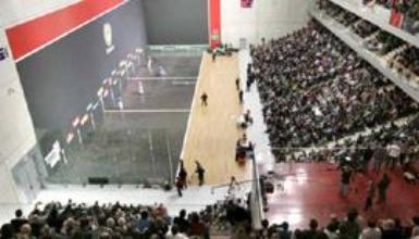 Interior del front�n