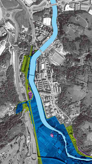 Plano obras Martutene