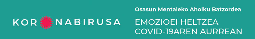 Osasun Mentaleko Aholku Batzordea EMOZIOEI HELTZEA COVID-19AREN AURREAN