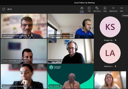 ACSOL Virtual monthly meetings