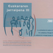 Encuesta Sociolingüística de Euskal Herria 2001. Euskararen jarraipena III