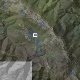 Vista satélite general de Aizkorri