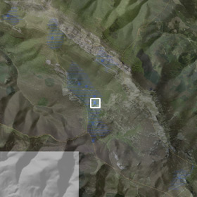 Vista satélite general de Aizkorri