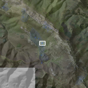 Vista satélite general de Aizkorri