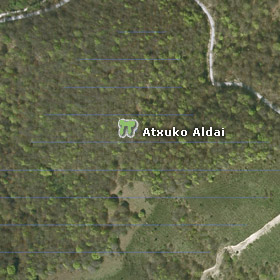 Atxuko Aldaiko trikuharriaren satelite bidezko ikuspegia