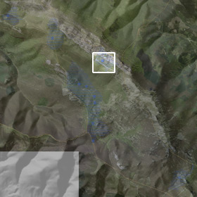 Satelite bidezko Aizkorriren ikuspegi orokorra