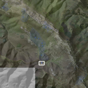 Satelite bidezko Aizkorriren ikuspegi orokorra