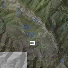 Satelite bidezko Aizkorriren ikuspegi orokorra