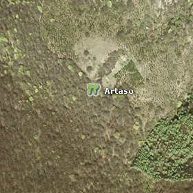 Artasoko trikuharriaren satelite bidezko ikuspegia