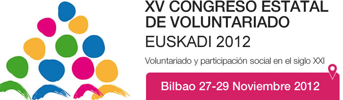 XV Congreso estatal de voluntariado Euskadi 2012