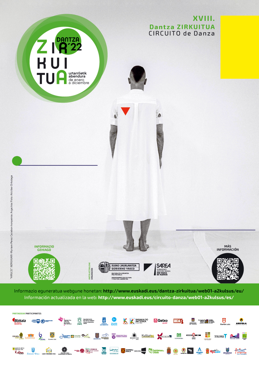 Circuito de danza contempor�nea '22 - Cartel