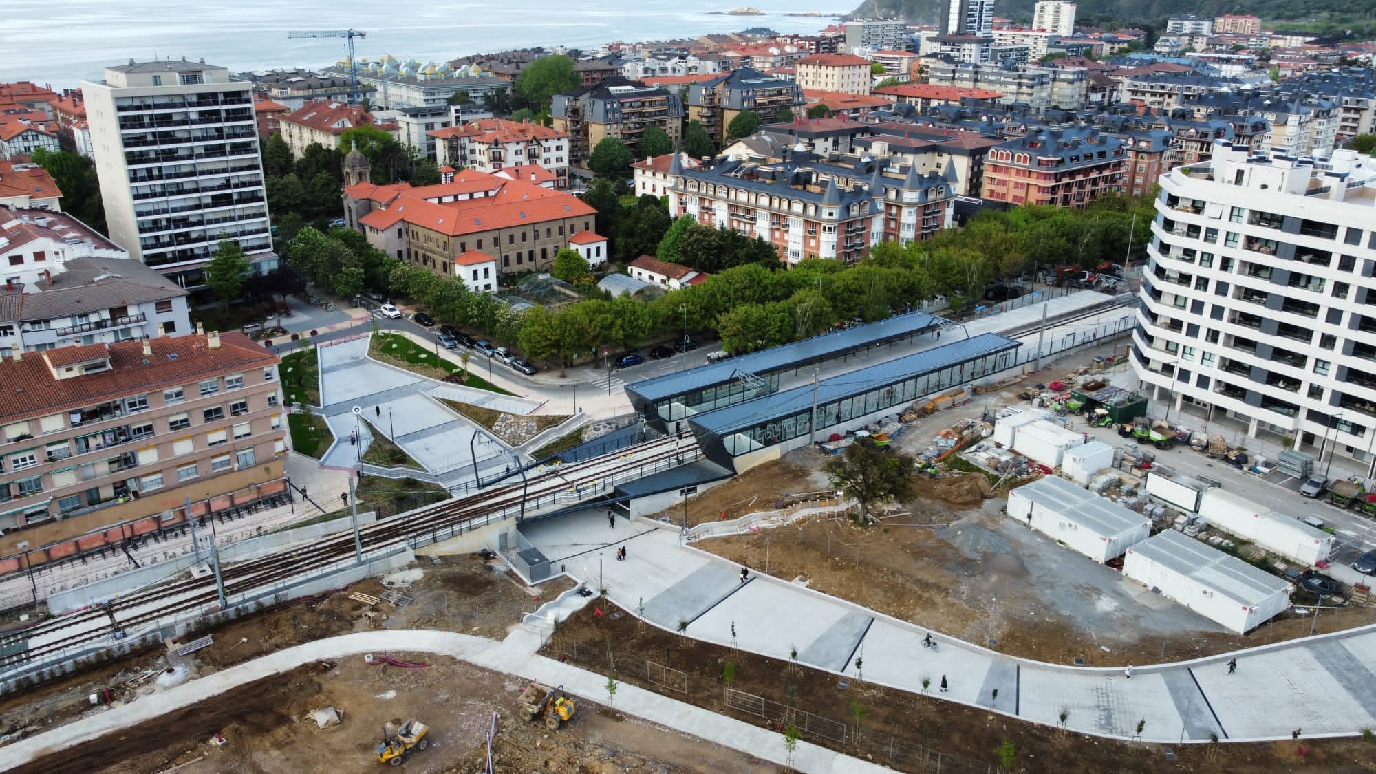 Vista panor&aacute;mica de la infraestructura de la nueva estaci&oacute;n