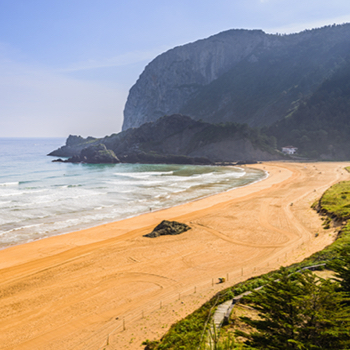Urdaibai: Laga beach