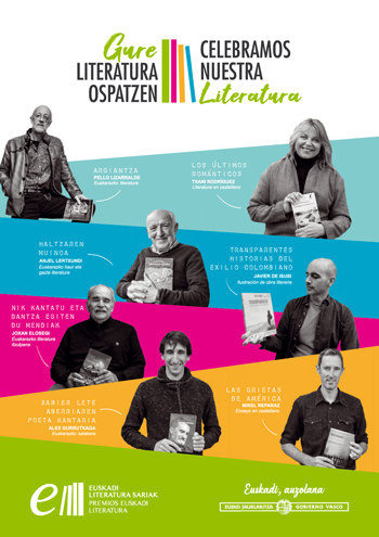 Premios Euskadi Literatura: Cartel 1