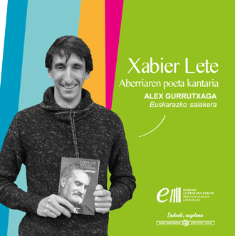 Premios Euskadi Literatura: Alex Gurrutxaga