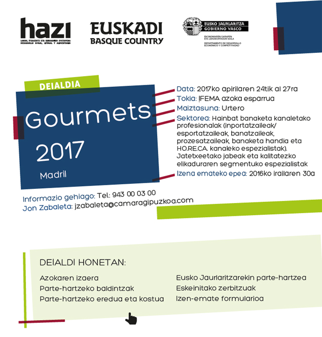 Gourmets 2017