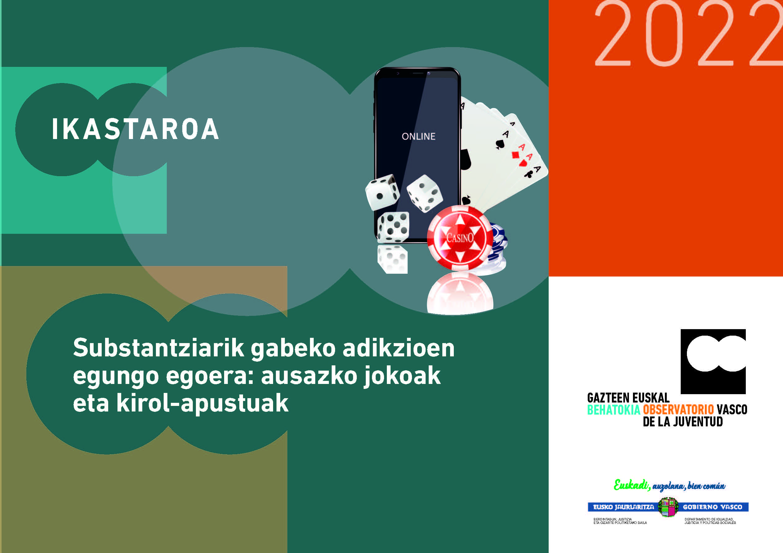 Substantziarik gabeko adikzioen egungo egoera: ausazko jokoak eta kirol-apustuak