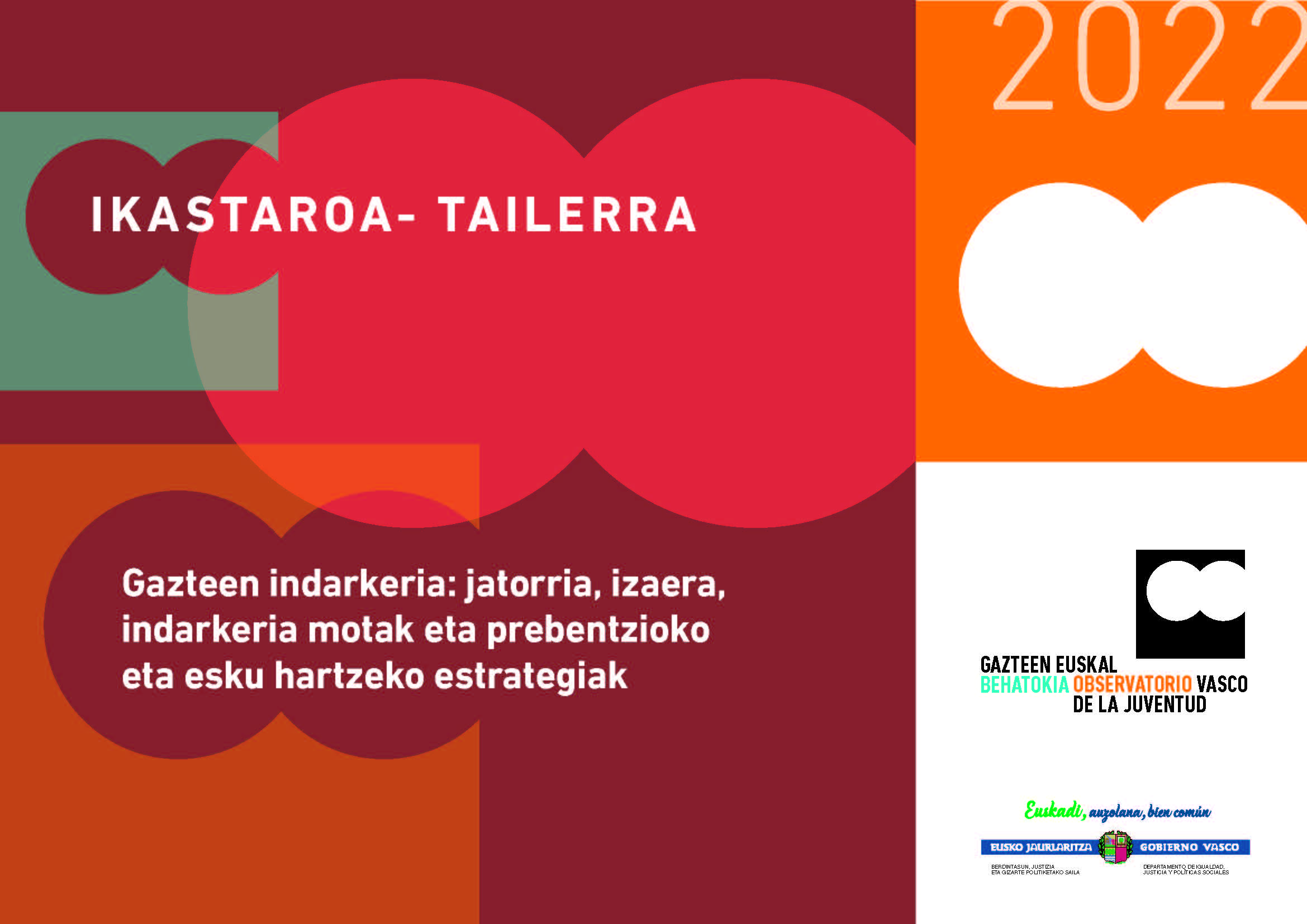 Ikastaroa- Tailerra: &lsquo;Gazteen indarkeria: jatorria, izaera, indarkeria motak eta prebentzioko eta esku hartzeko estrategiak&rsquo;