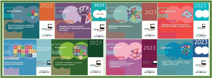 Cursos de formación del Observatorio Vasco de la Juventud. 2023