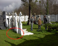 Grabaci�n del testimonio de Eleuterio Gorostiaga e indicaci�n del enterramiento.