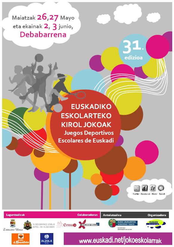 Cartel - Juegos Escolares 2010