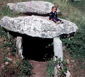 Man&eacute; rutual, dolmen en Locmariaquer, en Breta&ntilde;a