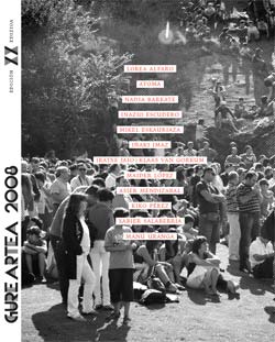 Portada del Catálogo Gure Artea 2008